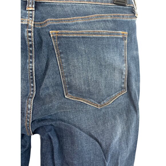 J.Crew Womens Stretch Denim Jeans Size 28/30 Medium Wash Cotton Blend Slim Fit C - Picture 7 of 7